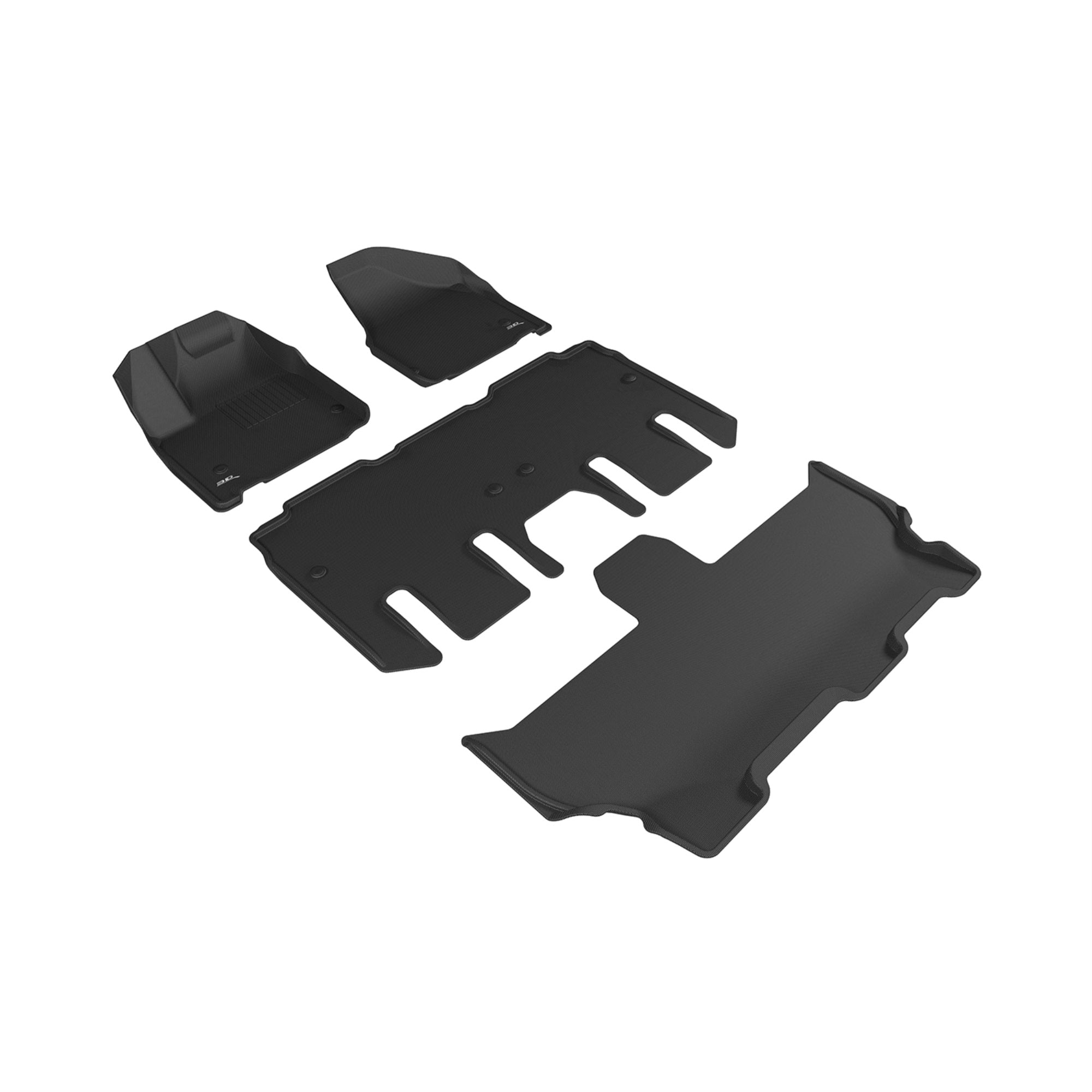 3D MAXpider CHRYSLER PACIFICA 2017-2021 / VOYAGER 2020-2021 KAGU BLACK R1 R2 R3