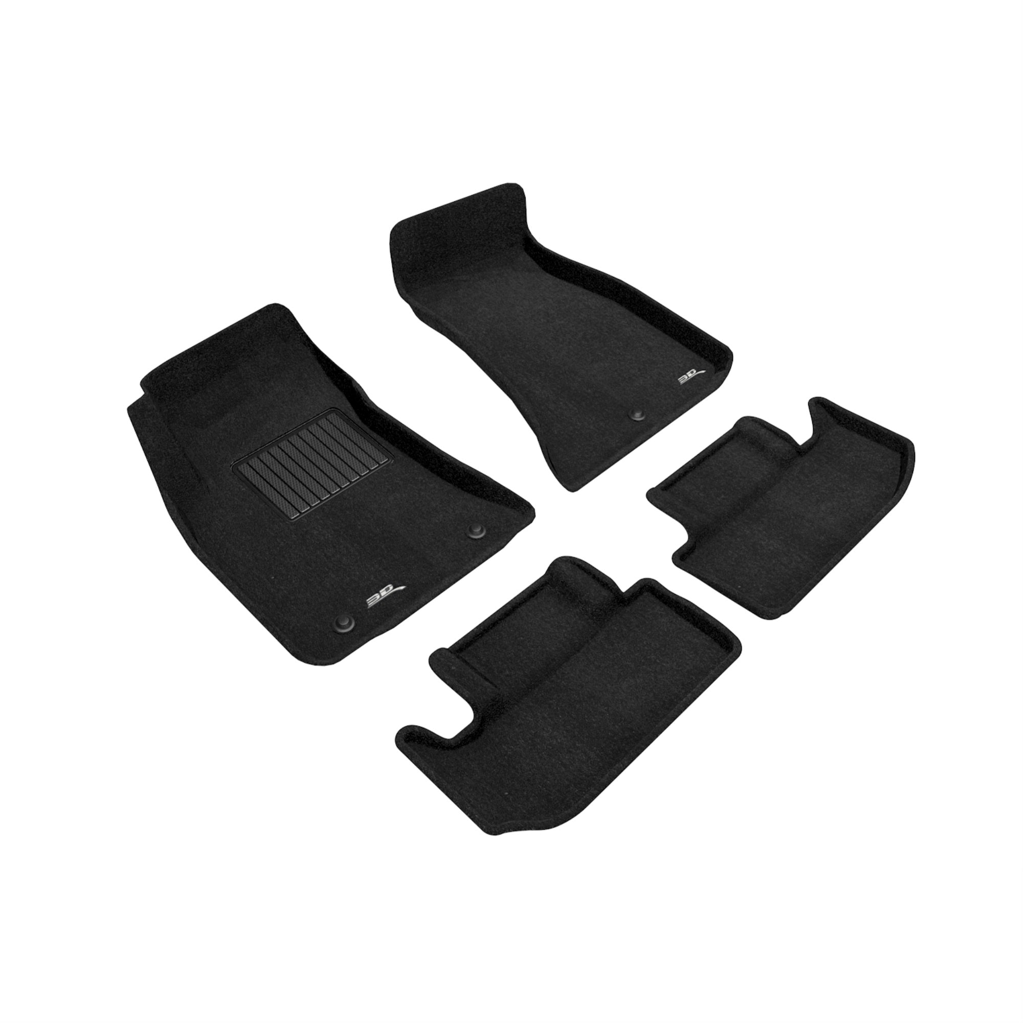 3D Maxpider Dodge Challenger Rwd 2015-2021 Elegant Black R1 R2