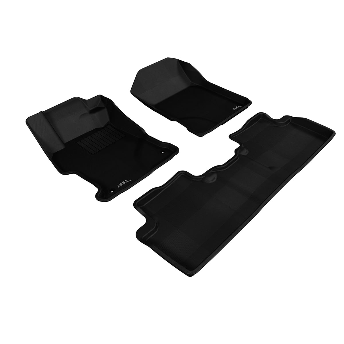3D Maxpider Honda Civic Sedan 2012-2013 Kagu Black R1 R2