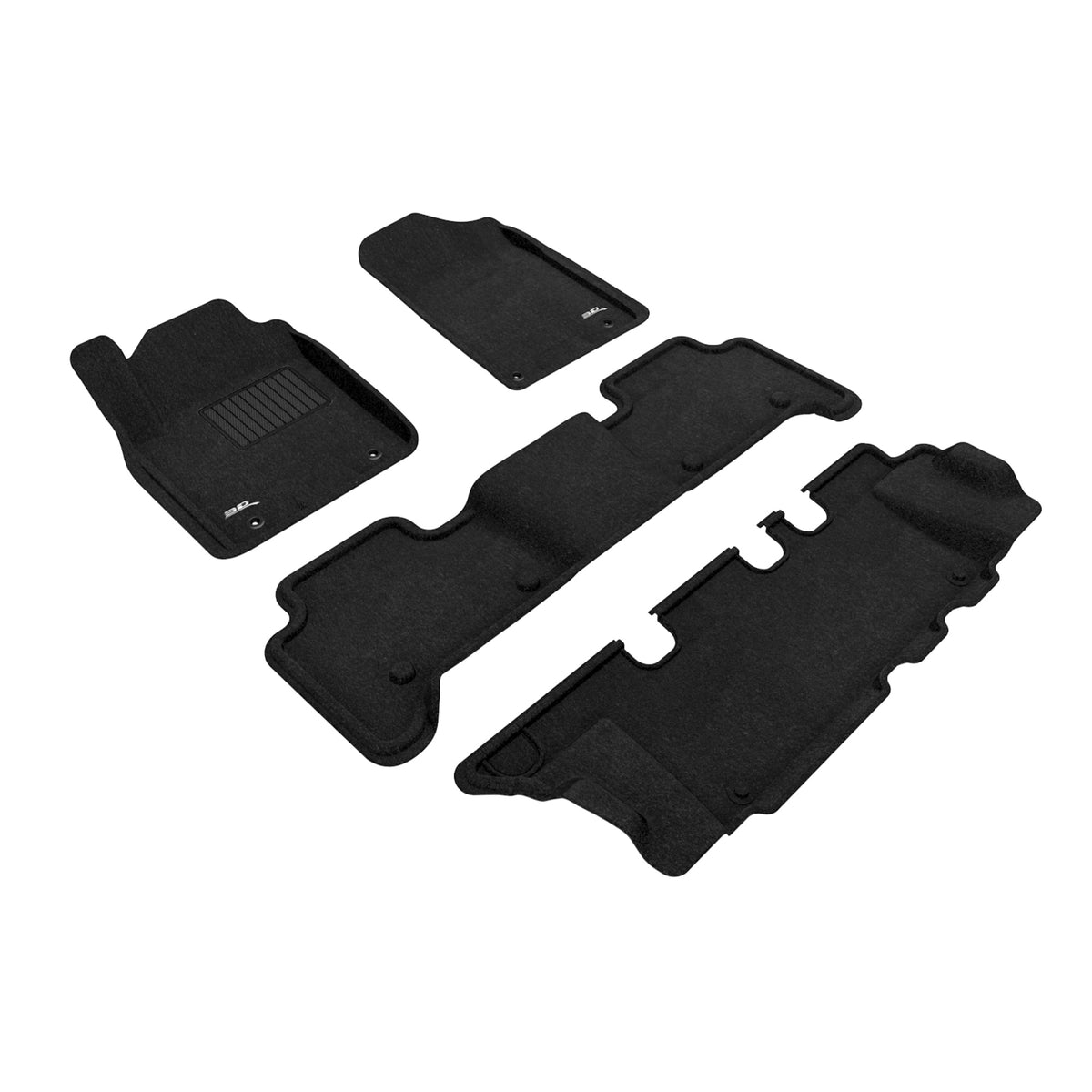 3D Maxpider Infiniti Qx80 8-Seat 2014-2022 / Qx56 2011-2013 Elegant Black R1 R2 R3