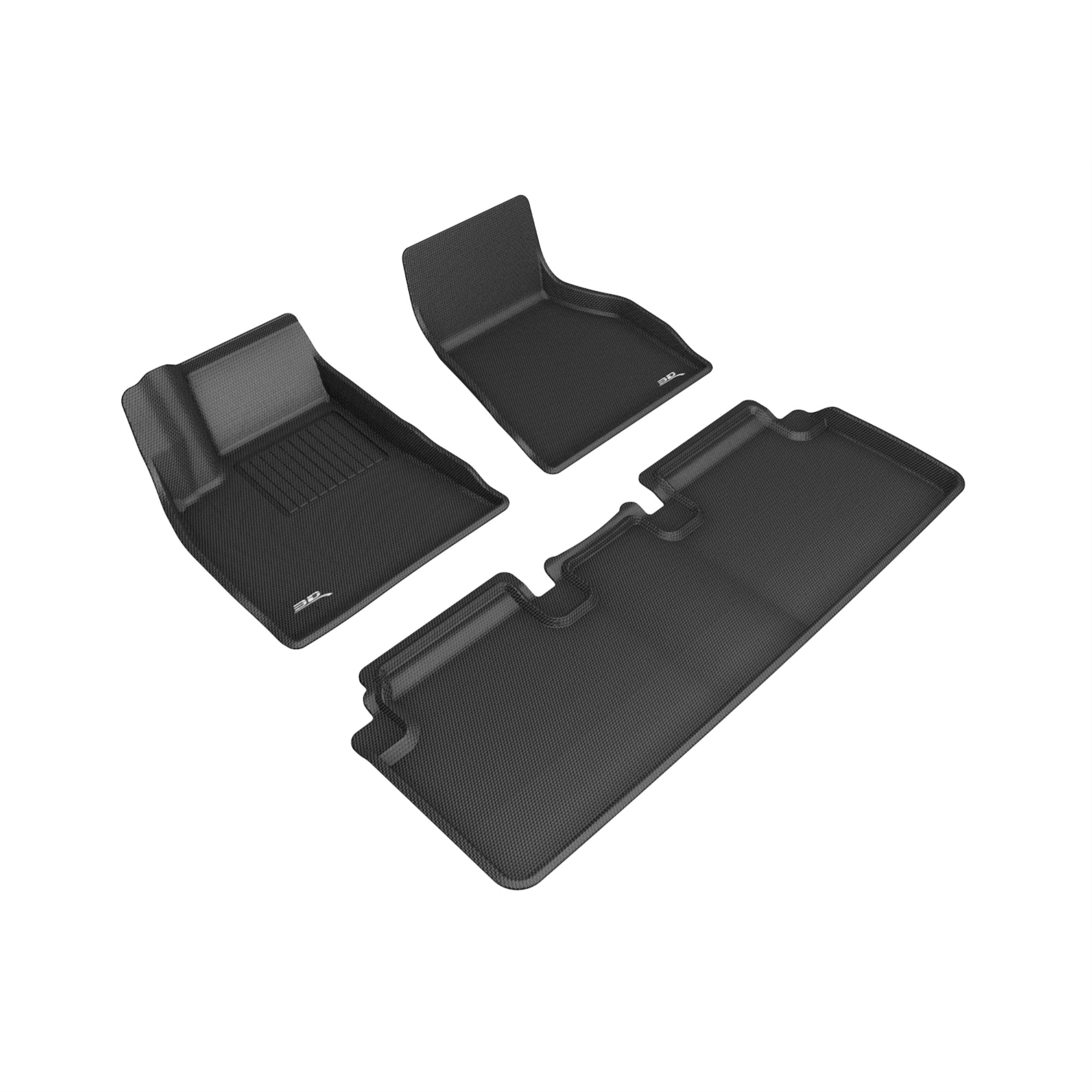 3D MAXpider TESLA MODEL S 2015-2021 KAGU BLACK R1 R2
