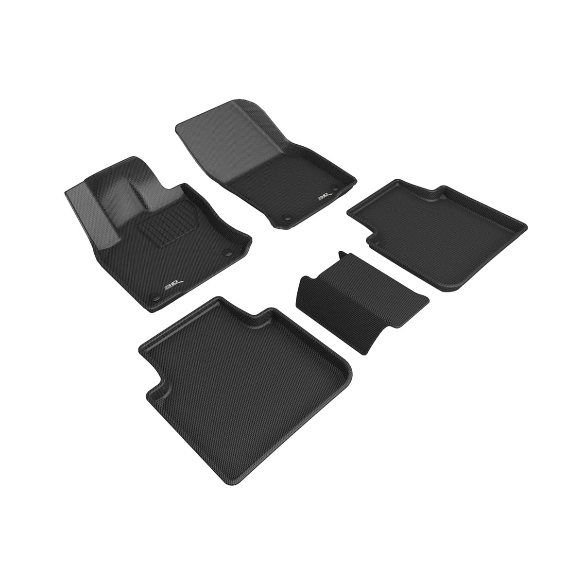 3D Maxpider Volkswagen Tiguan 2018-2022 Kagu Black R1 R2