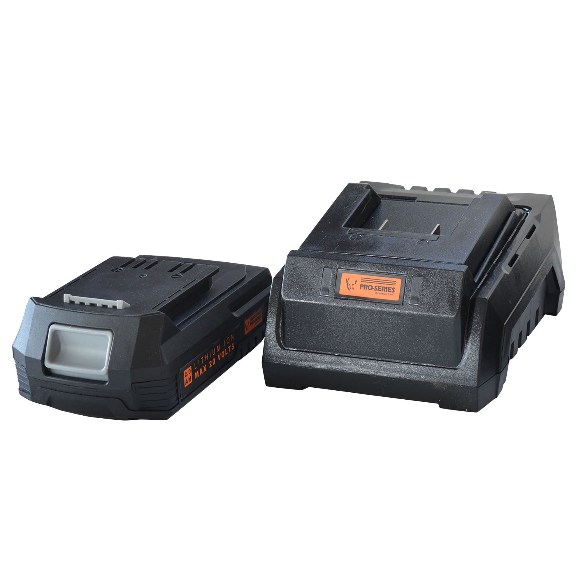 Pro-Series 20V Lithium Ion Rechargeable Battery And Quick Charger