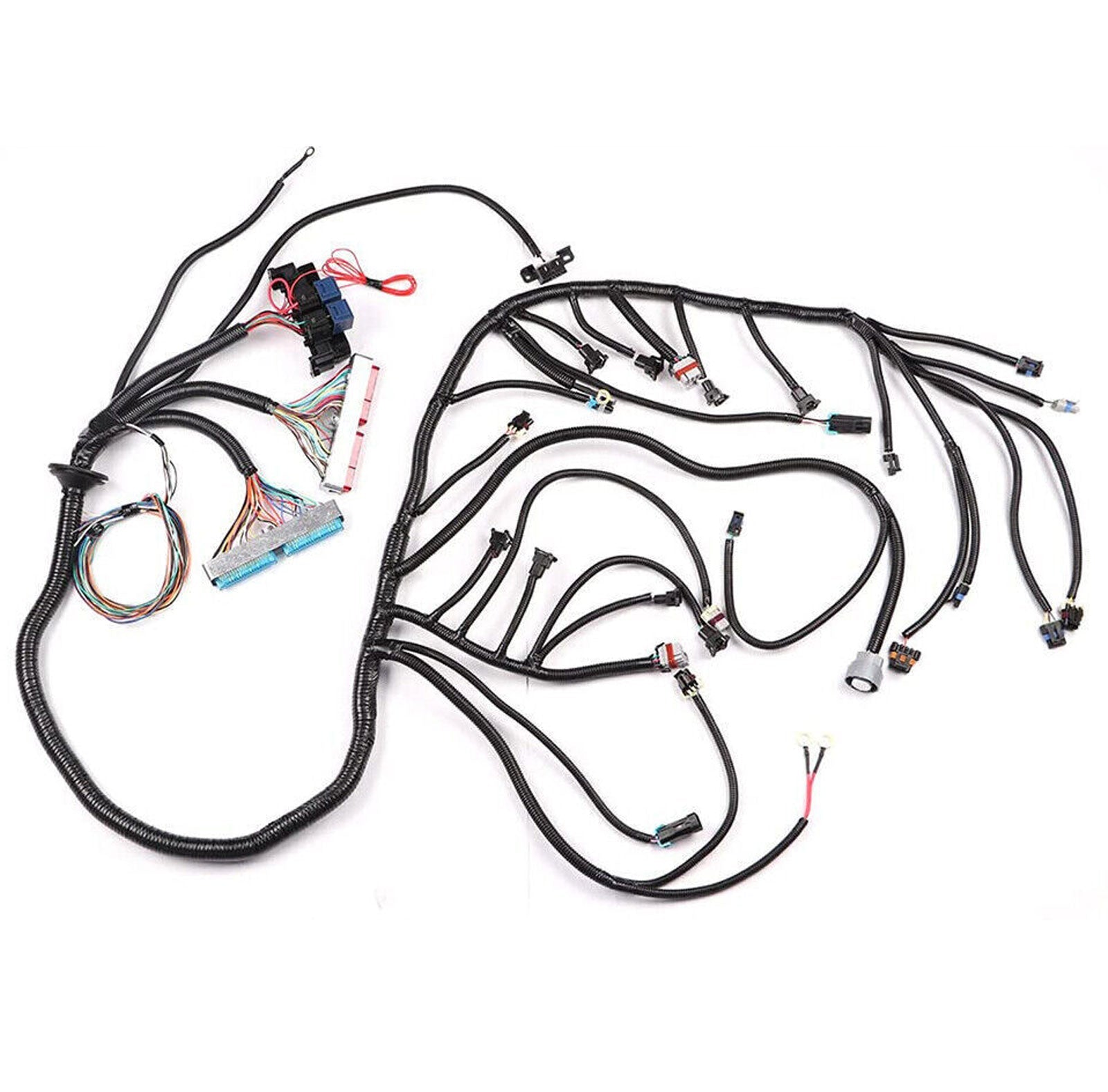 99-03 Vortec 4.8 5.3 6.0L Standalone LS Wiring Harness 4L60E DBC Cable PCM ECM