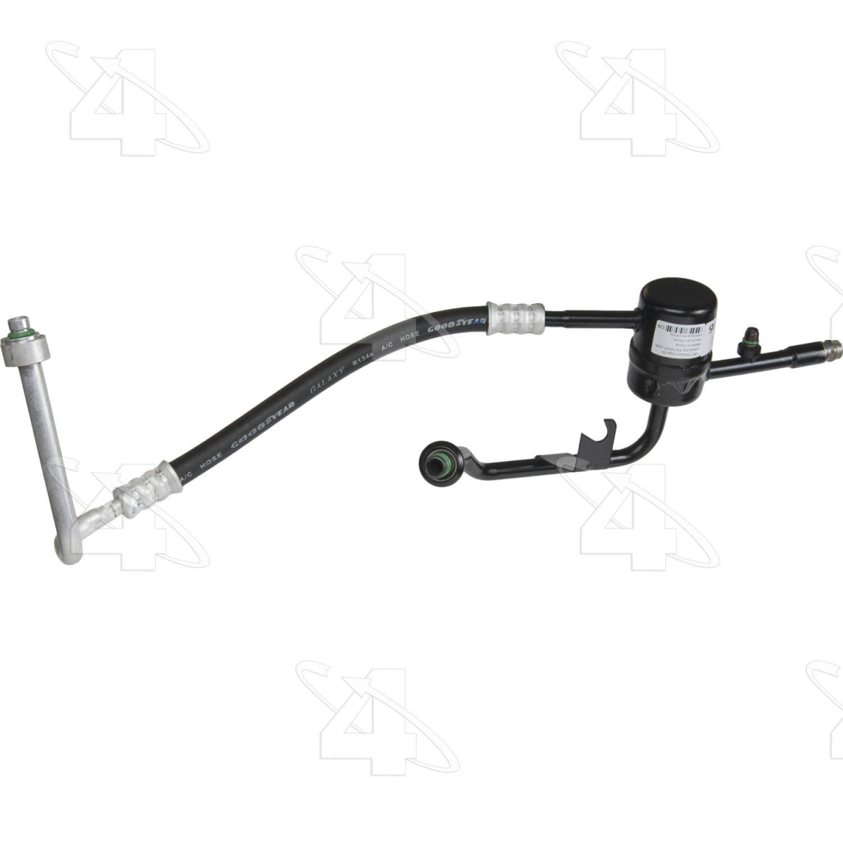 4-Seasons 56386 AC Discharge Line Hose Assembly for 1998-2002 Lincoln Town Car