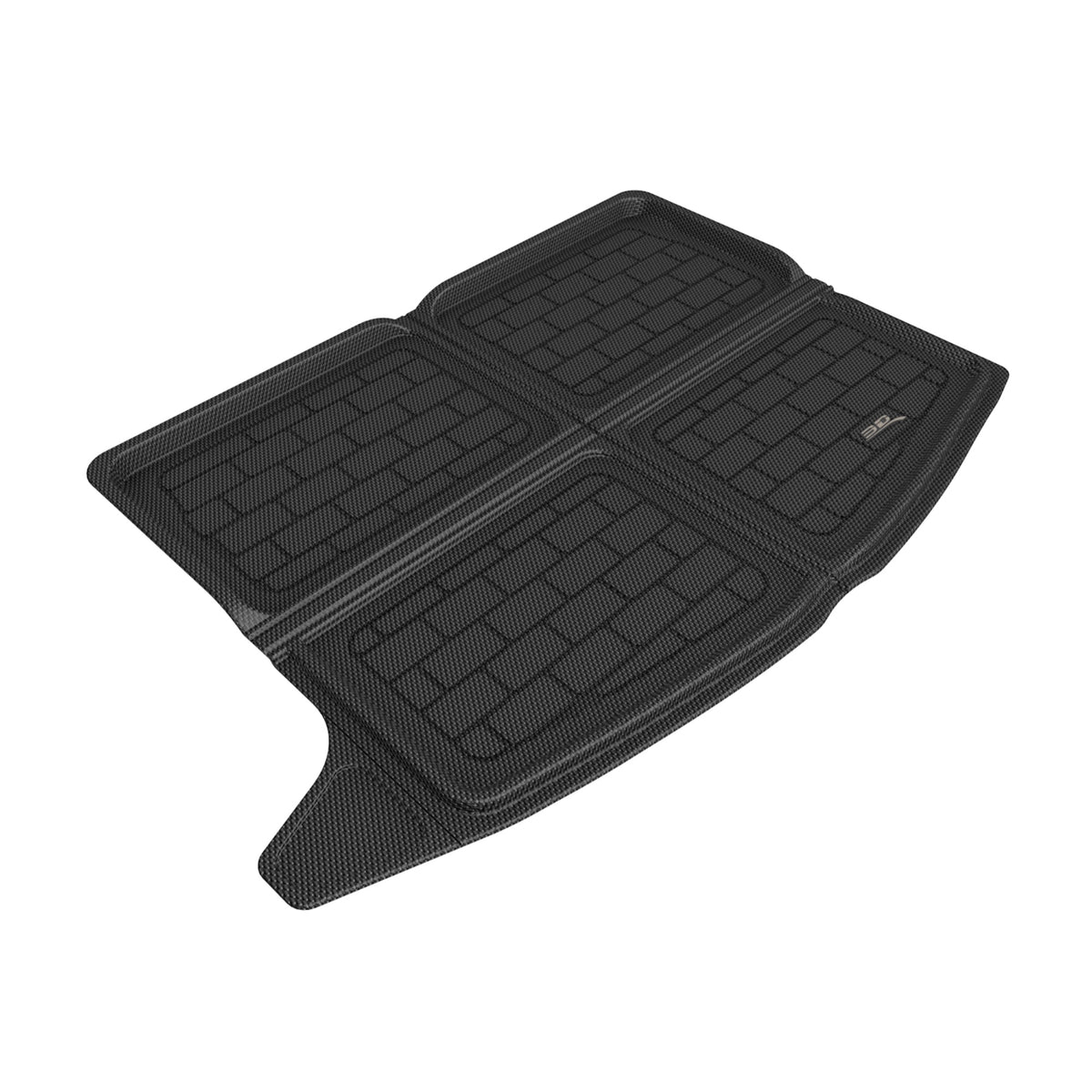 3D Maxpider Buick Encore Gx 2020-2022 Top Position Cross Fold Kagu Black Cargo Liner