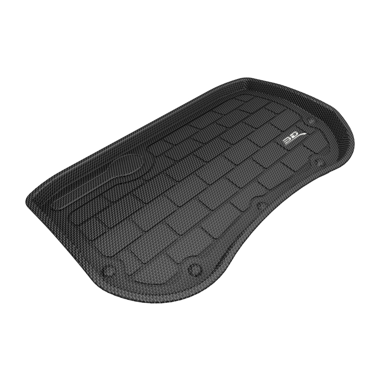 3D Maxpider Tesla Model 3 2018-2020 Front Smooth Basin Kagu Black Cargo Liner