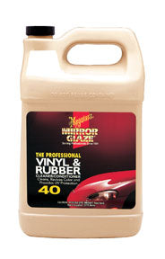 Mirror Glaze Vinyl & Rubber Cleaner & Conditioner, Gallon