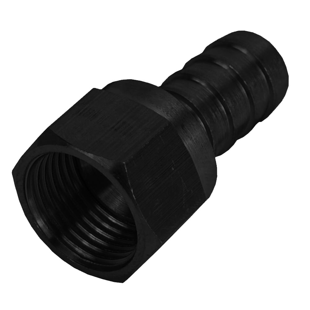 Derale 98202 8AN Female x 0.5 in. Barb Swivel Fitting