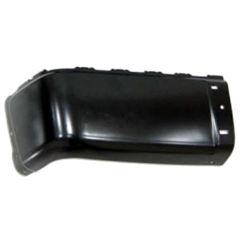 212 Main Left Hand Rear Bumper Extension Outer Bumper End Cap Without Rear Object Sensor For 2007-2013 Silverado & Sierra Black