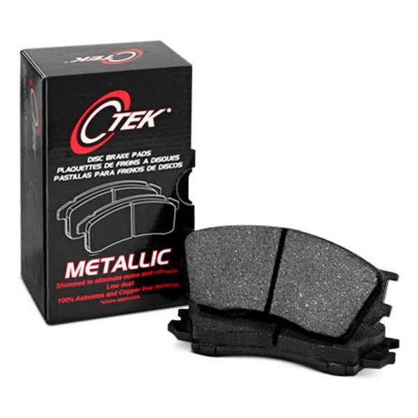 Centric Parts CEN102.05201 CTek SemiMetallic Brake Pads with Shims for 19941999 Land Rover Discovery