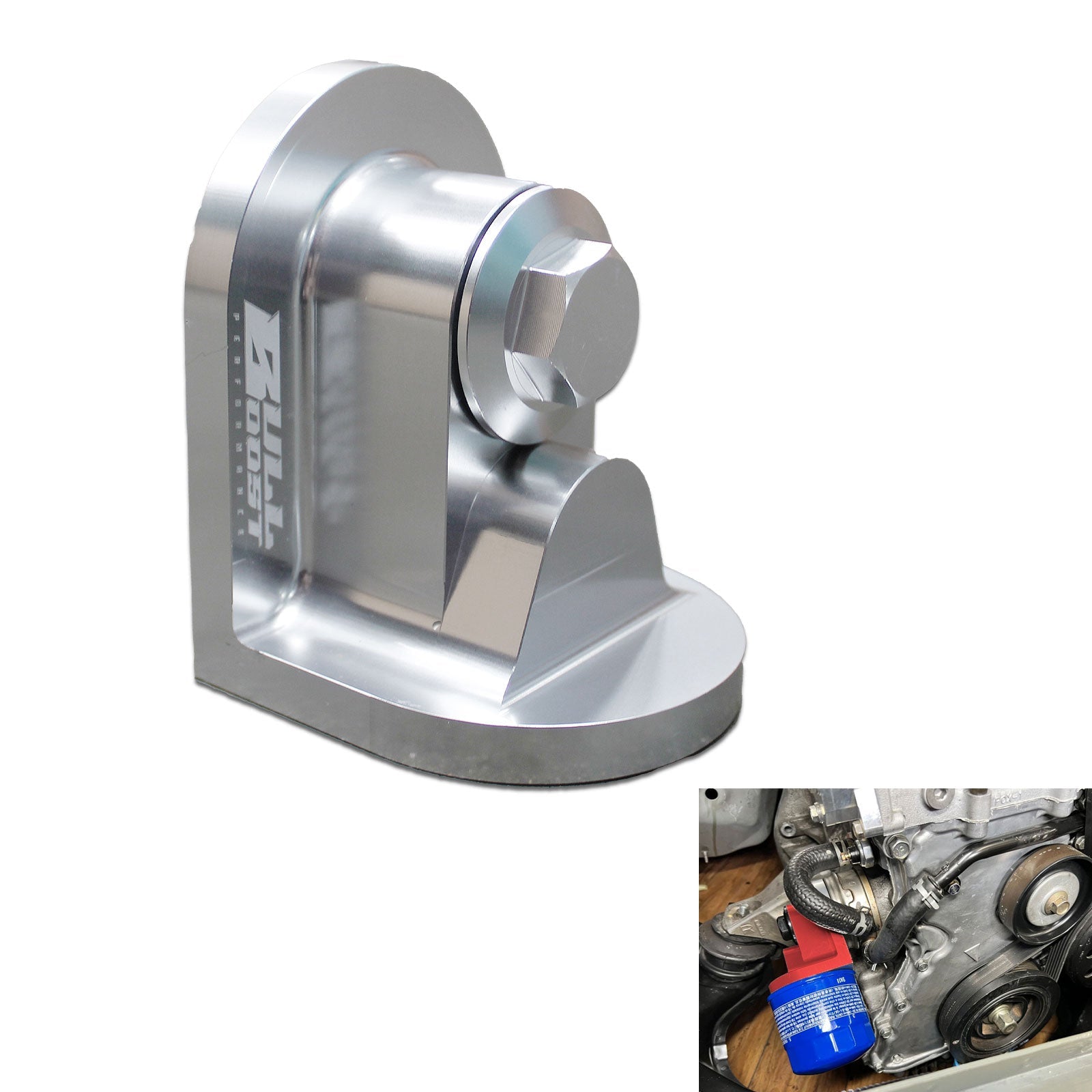 K20 K24 K Series Oil Filter Relocation Adapter For Honda Acura EG EK DC K-Swap