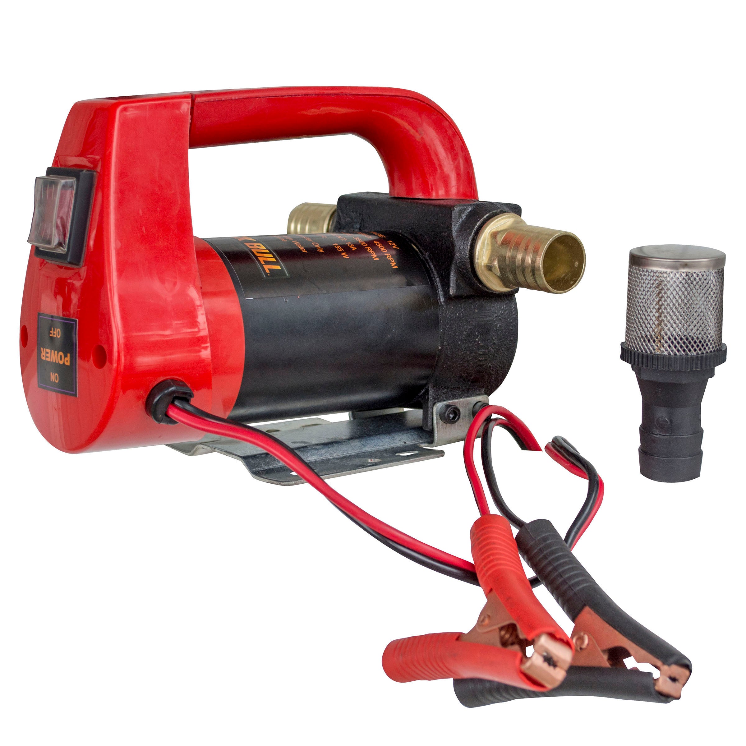 10 Gph High Flow Rate 12 Volt Portable 155 Watts Diesel Oil Pump
