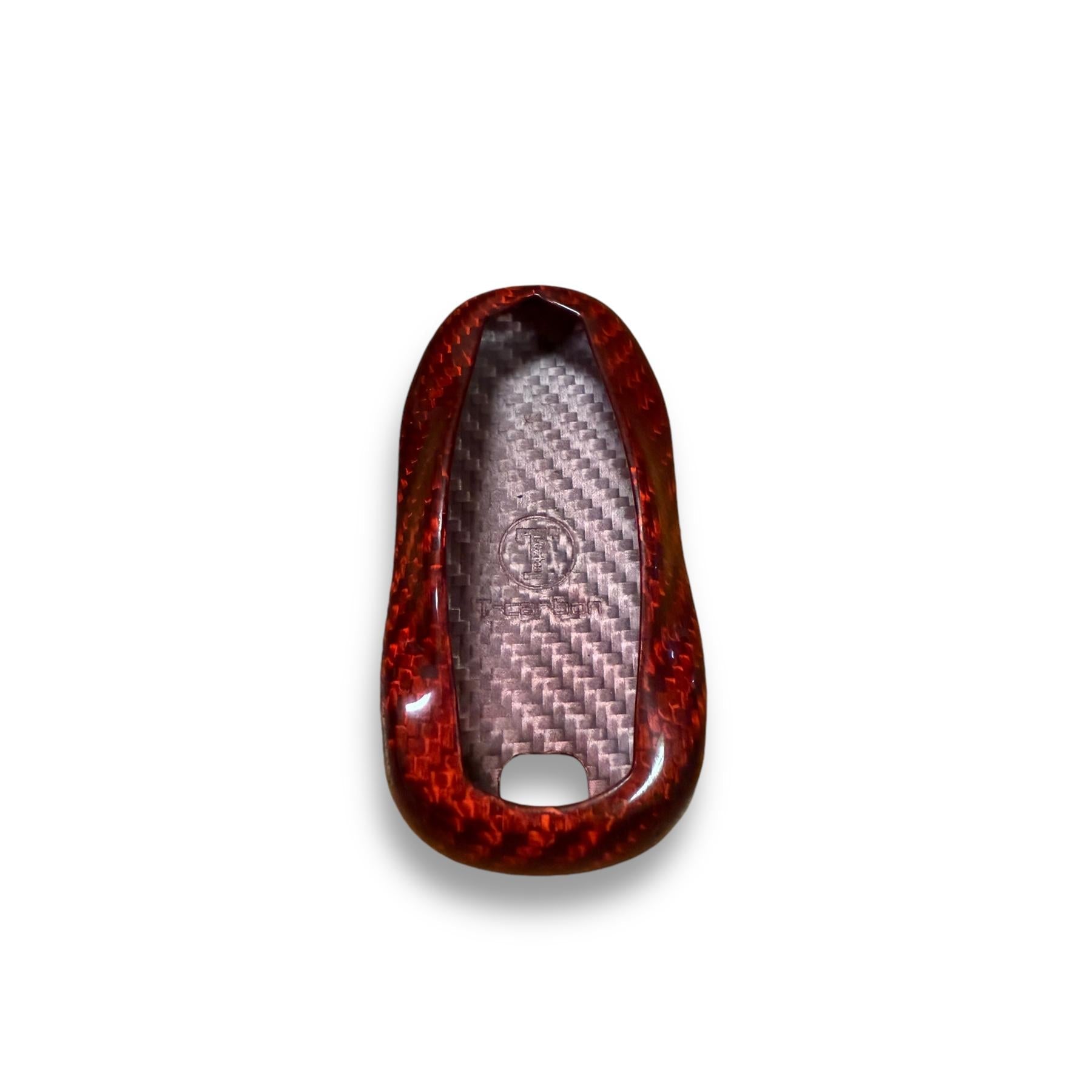 Tesla Model S & 3 & Y Carbon Fiber Key Cover RCF | Palenon Performance