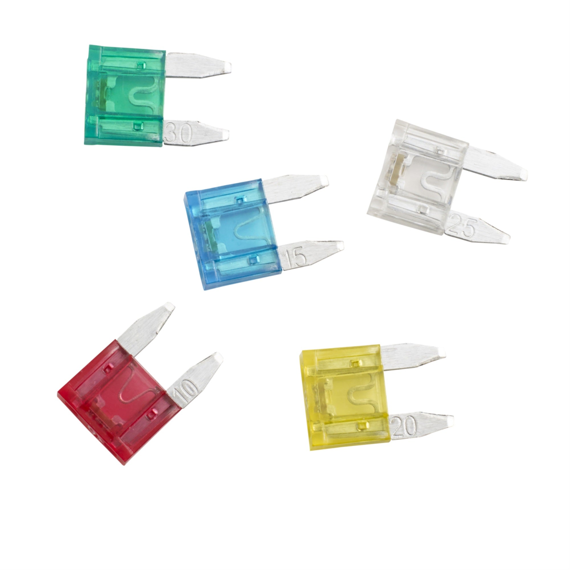Roadpro Trip-Glow Mini Fuse Assort.5 Pk