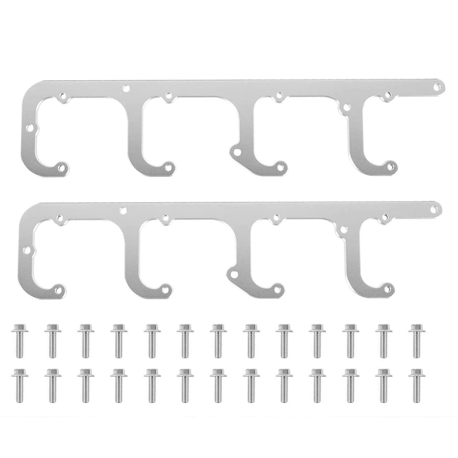 5.3L LS Square Coil Brackets Valve Cover For D581 D514A D510C 12558693 LSX Swap Truck LS1 LS3 LS2 LQ4 LQ9 LS6 L92 L99 L33 LR4