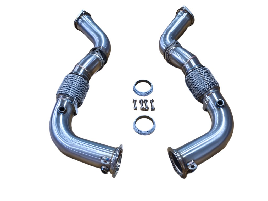 TCM Catless Downpipes S68 Primary Secondary BMW X5M/X6M XM M60i F95/F96/G05/G06/G09
