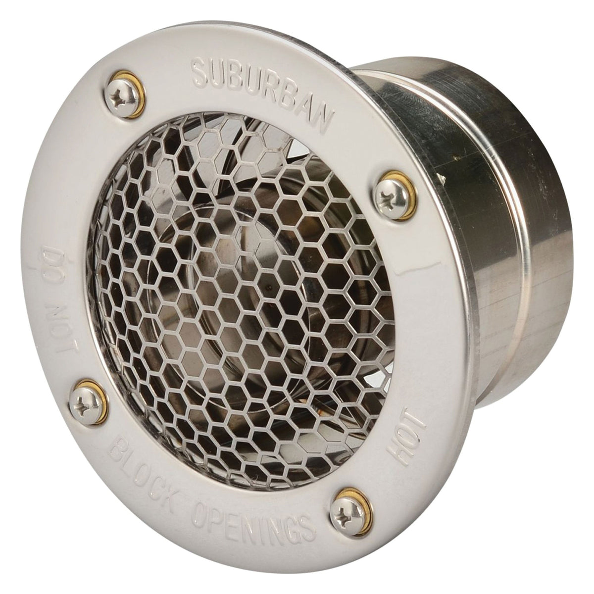 Suburban 261617 Nautilus Water Heater Vent Cap - 2'' For 1''-2'' Wall Thickness