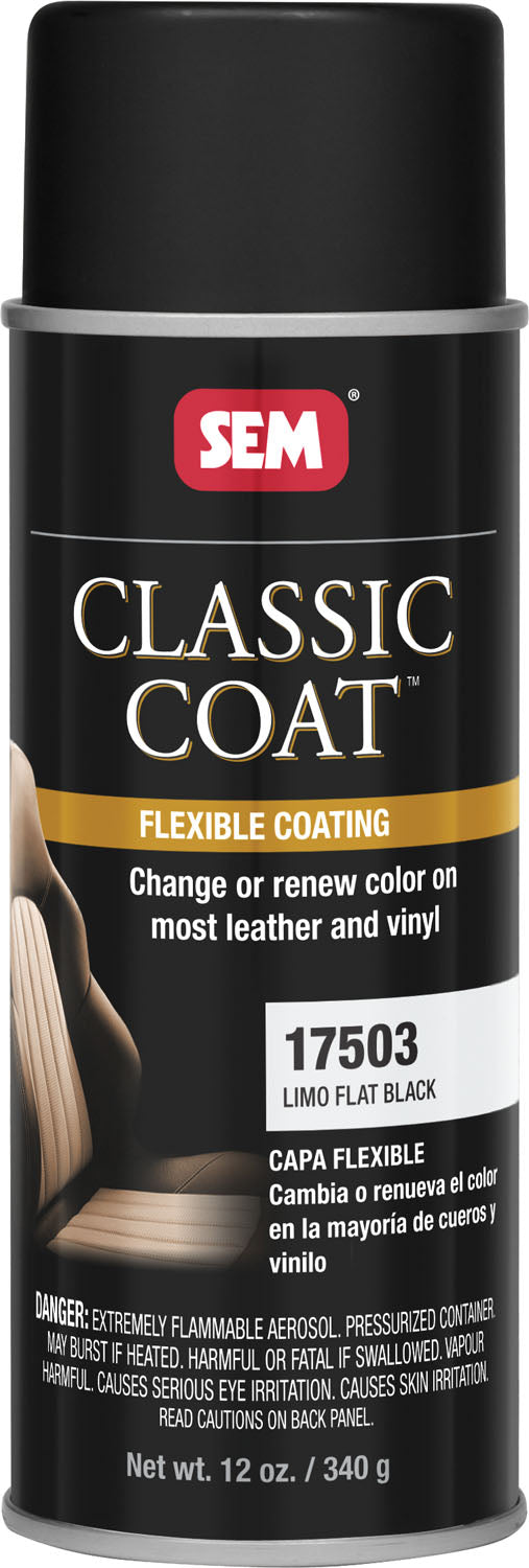 Classic Coat - Flat Black