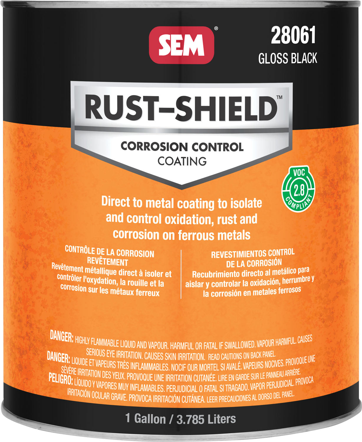 RUSTSHIELD 2.8 Gloss Black