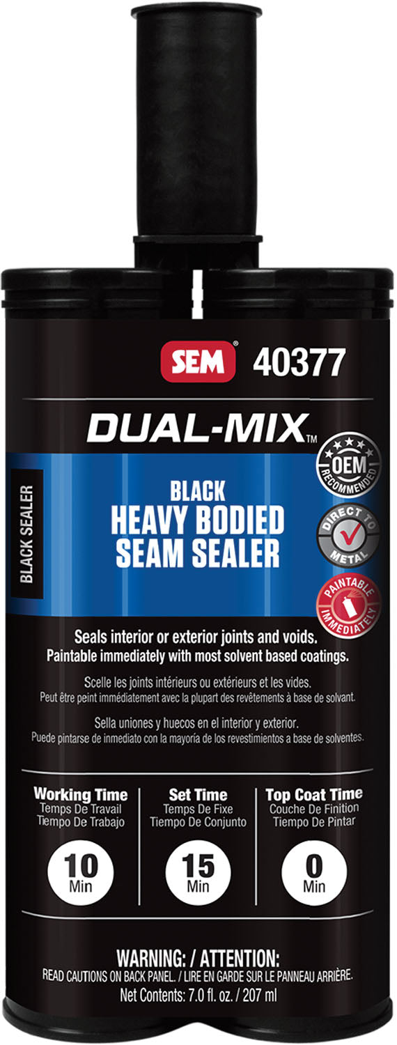 Heavy Bodied Black Seam Sealer