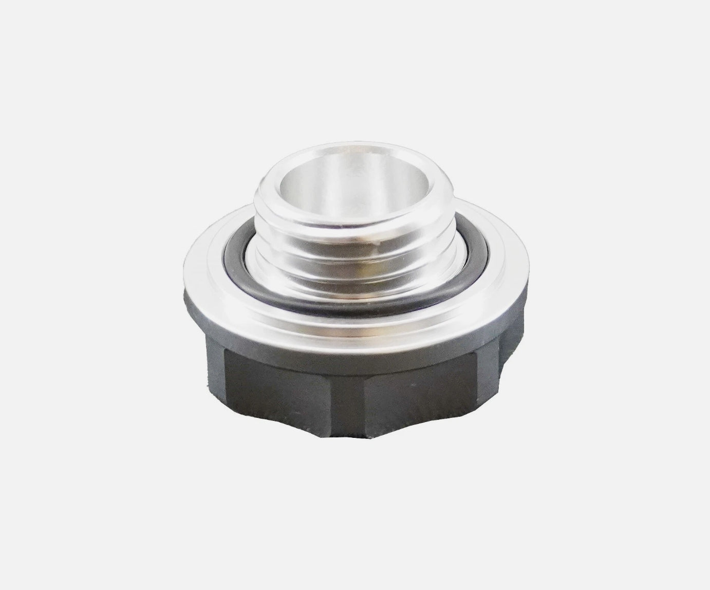 Silver For Honda Acura Engine Oil Filter Cap Valve Cover Seal Aluminum