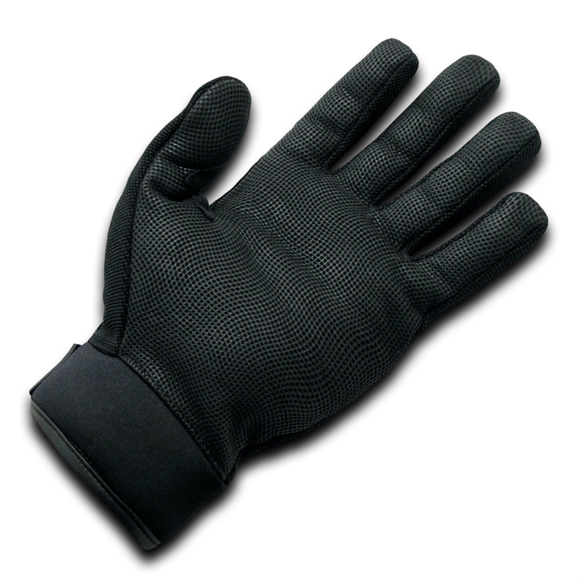 Digital Leather Glove, Swat, Black, M