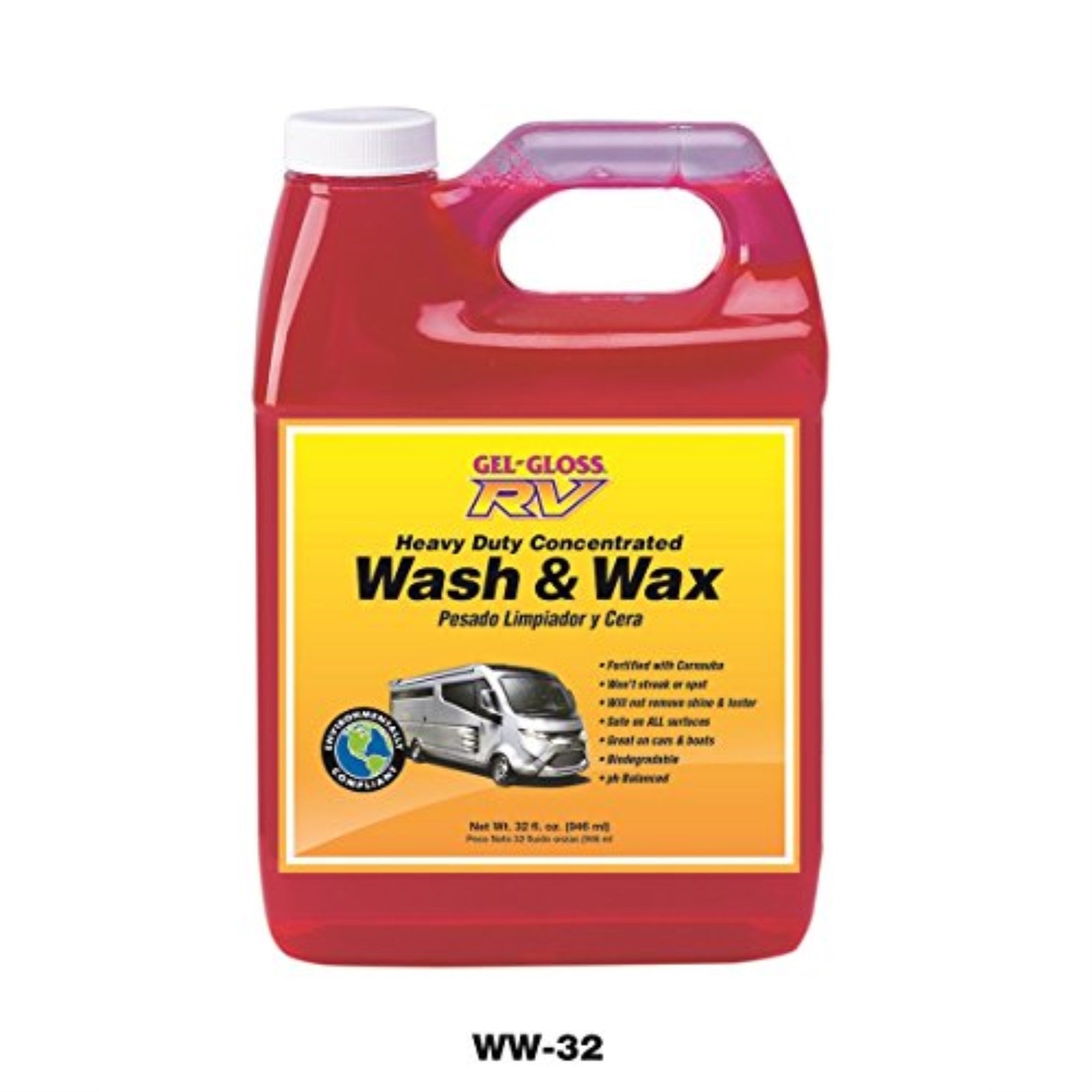32OZ GG H/D RV WASH & WAX