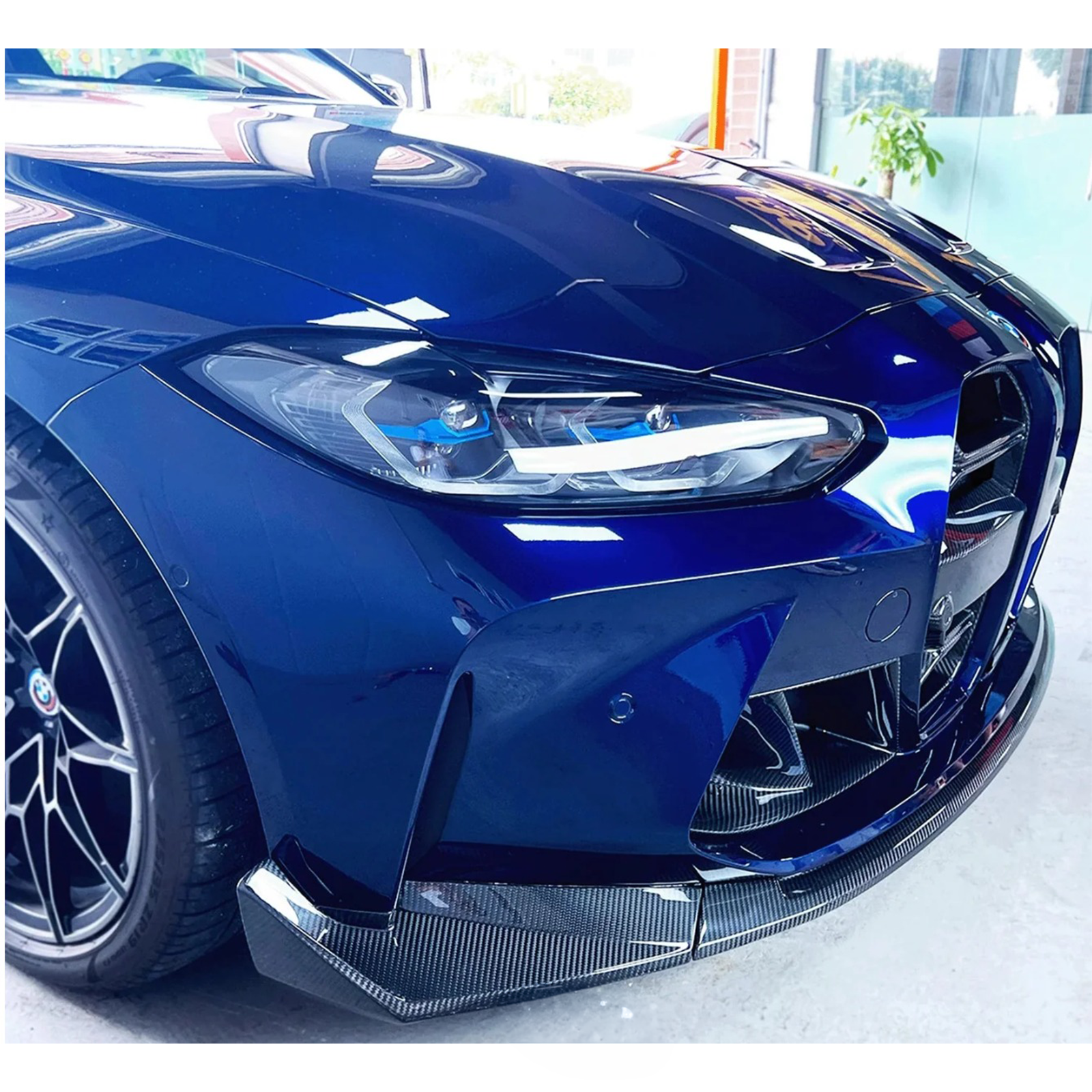 Dry Carbon Fiber CSL Style Front Lip for BMW G80 M3 G82 G83 M4