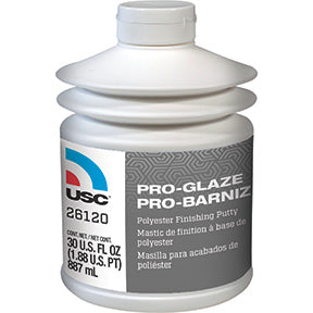 Pro-Glaze Maximum Performance Polyester Finishing Putty, 30 Fl. Oz. Pumptainer Bottle