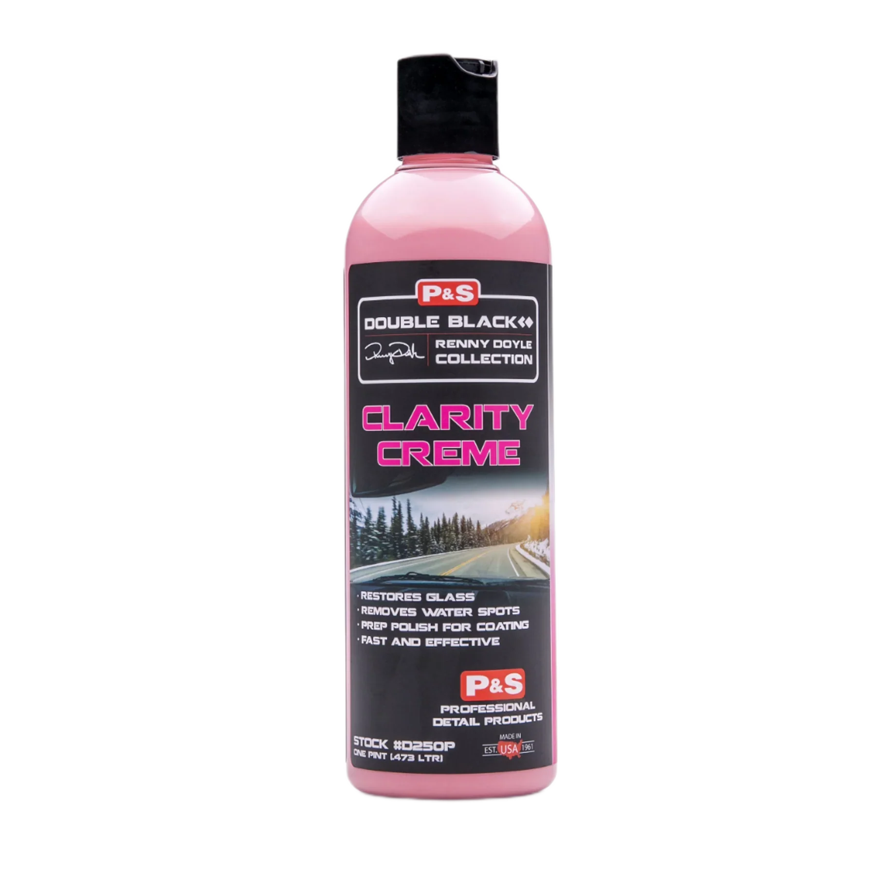 P&S CLARITY CREME GLASS POLISH PINT