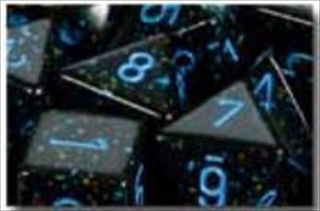 Chessex Manufacturing 25338 Bluestars Speckled Polyhedral Dice Set Of 7