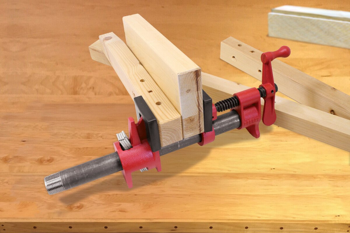 Bessey Traditional Style Pipe Clamps 3/4" PC34-2