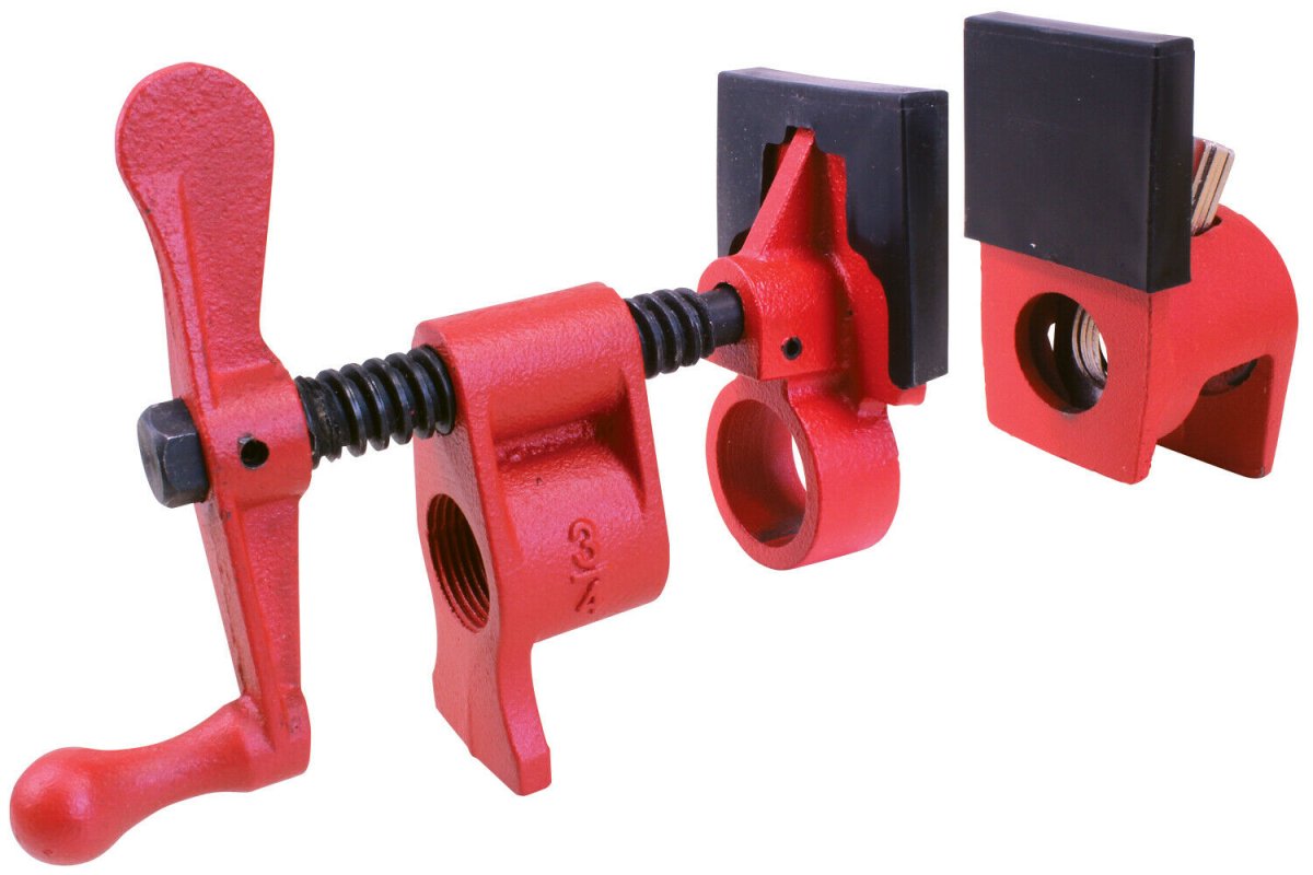 Bessey Traditional Style Pipe Clamps 3/4" PC34-2