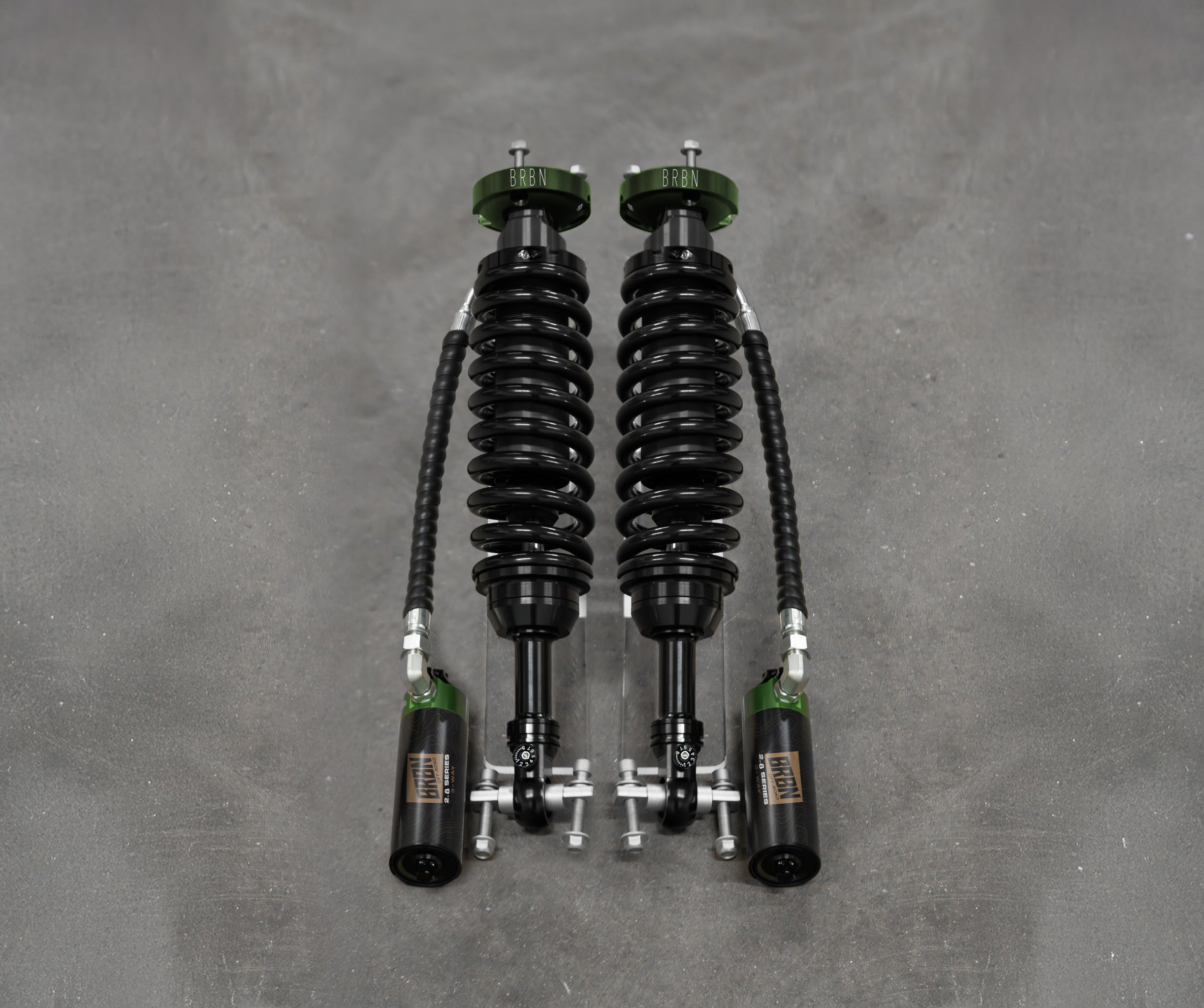 BRBN 2.8 Series 3-Way Adjustable Front Coilover Kit For Ford Bronco