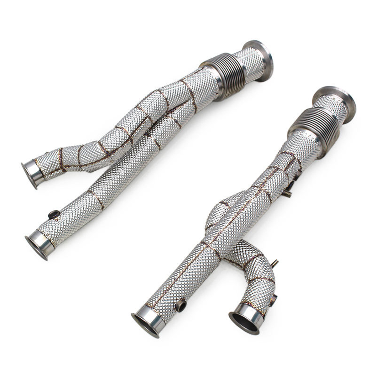 Straight Through Exhaust Downpipe System for Lamborghini Aventador SVJ Ultimae