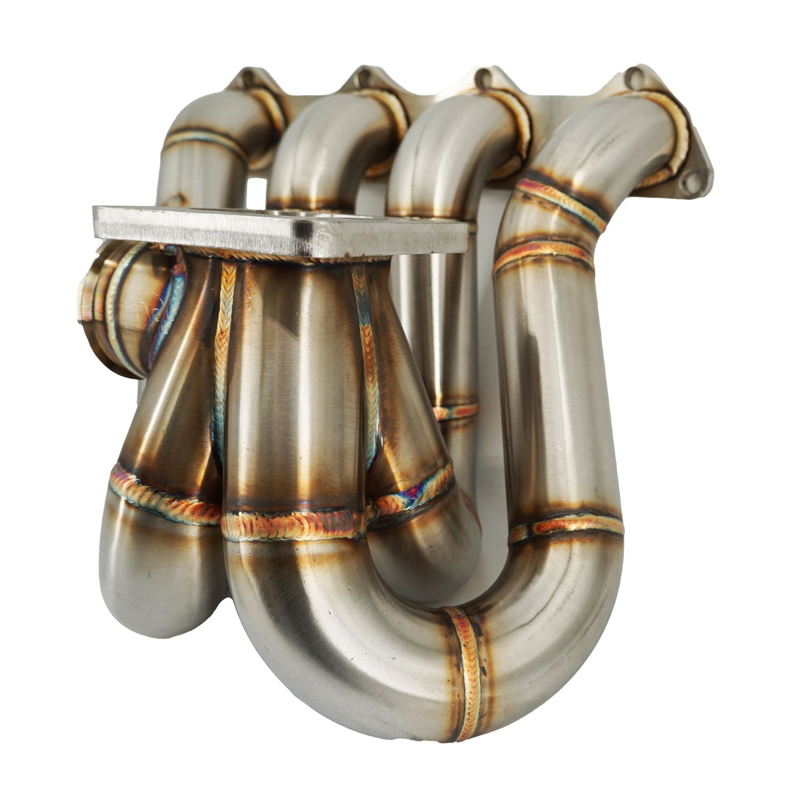 B Series T3 T4 Top Mount Turbo Manifold B16 B18 B20 44mm For Honda Acura Del Sol