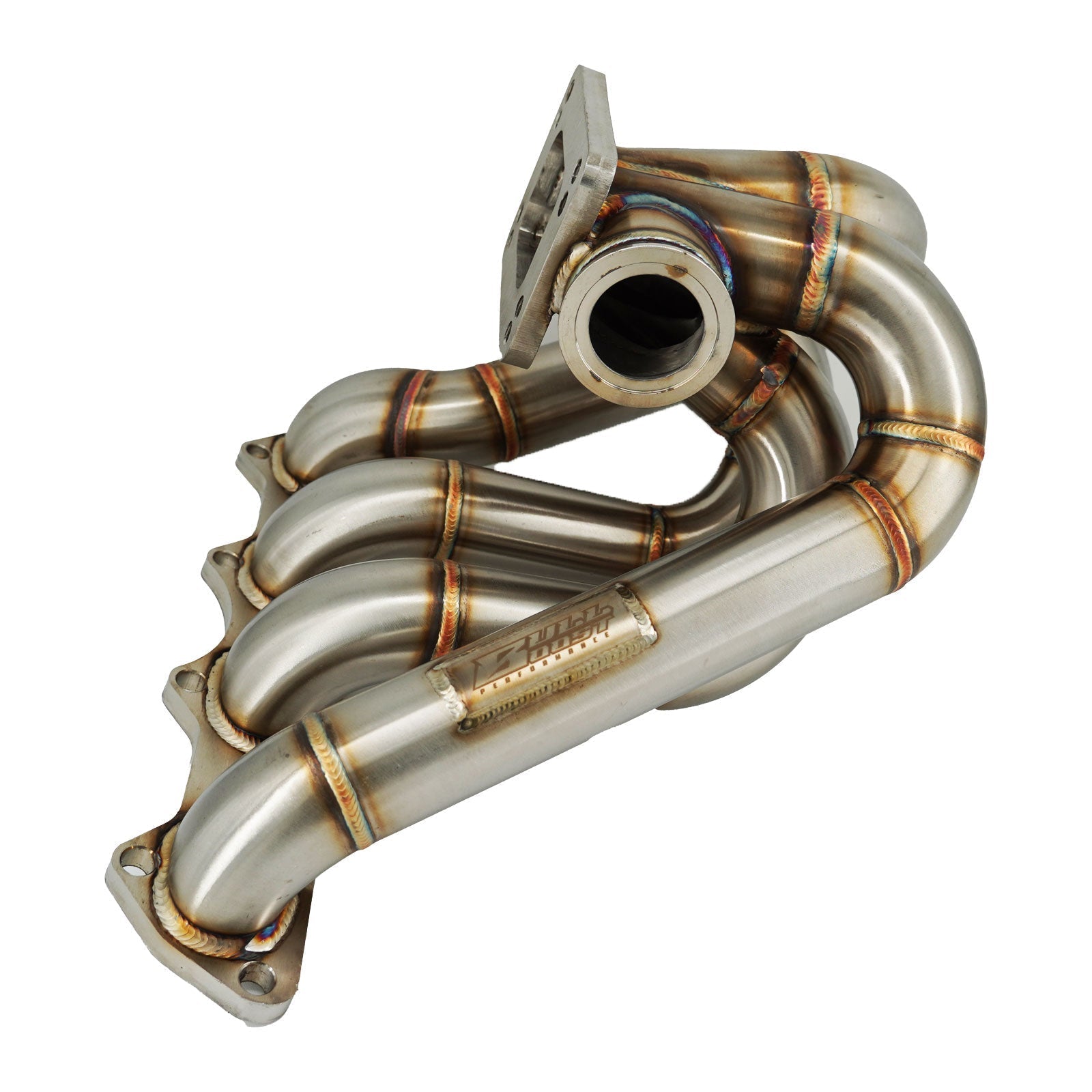 D Series T3 T4 Top Mount Turbo Manifold GSR Si D15 D16 44mm For Civic DC2 EG EK