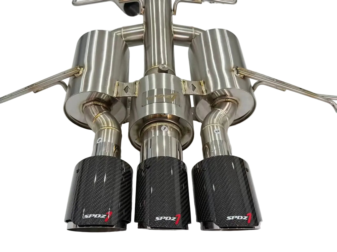 SPDZ1 Honda FL5 Full Catback Exhaust 22-present Civic Type R