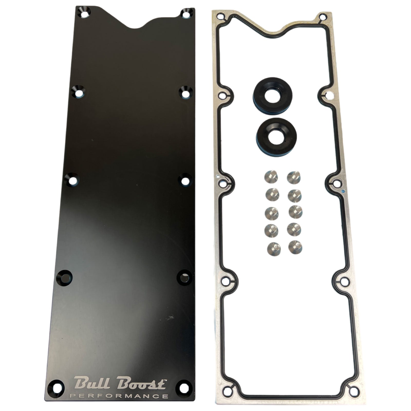 LS Gen 3 Valley Pan Cover Plate with Gasket and Seals Low Profile Custom Knock Sensor LSX LS1 LM7 LR4 LQ4 LS6 L59 LQ9 LM4 L33