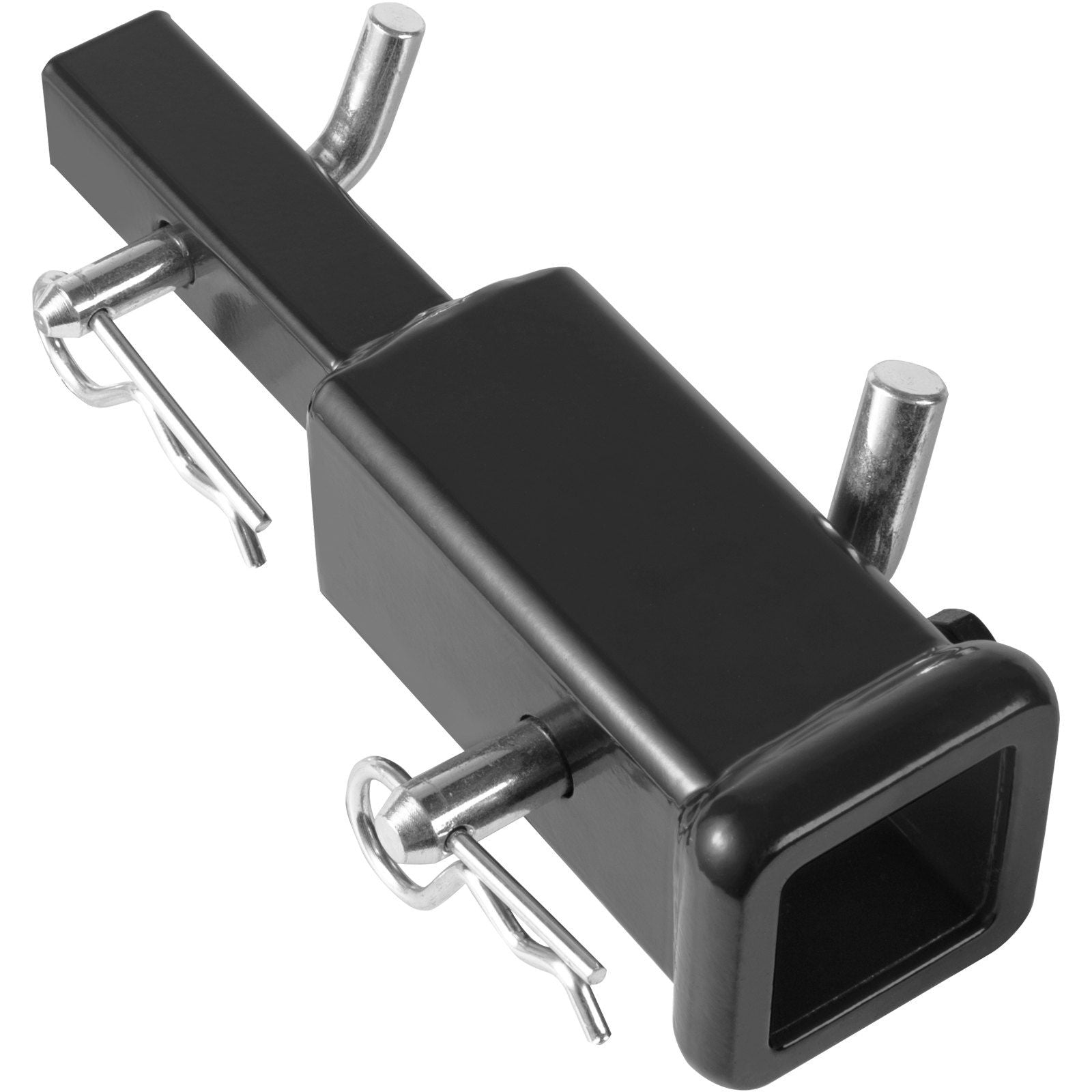 VEVOR Trailer Hitch Extender, 1-1/4'' to 2'' Receiver Hitch Adapter, Trailer Hitch Extension Tube Extender, 6'' Extension Length