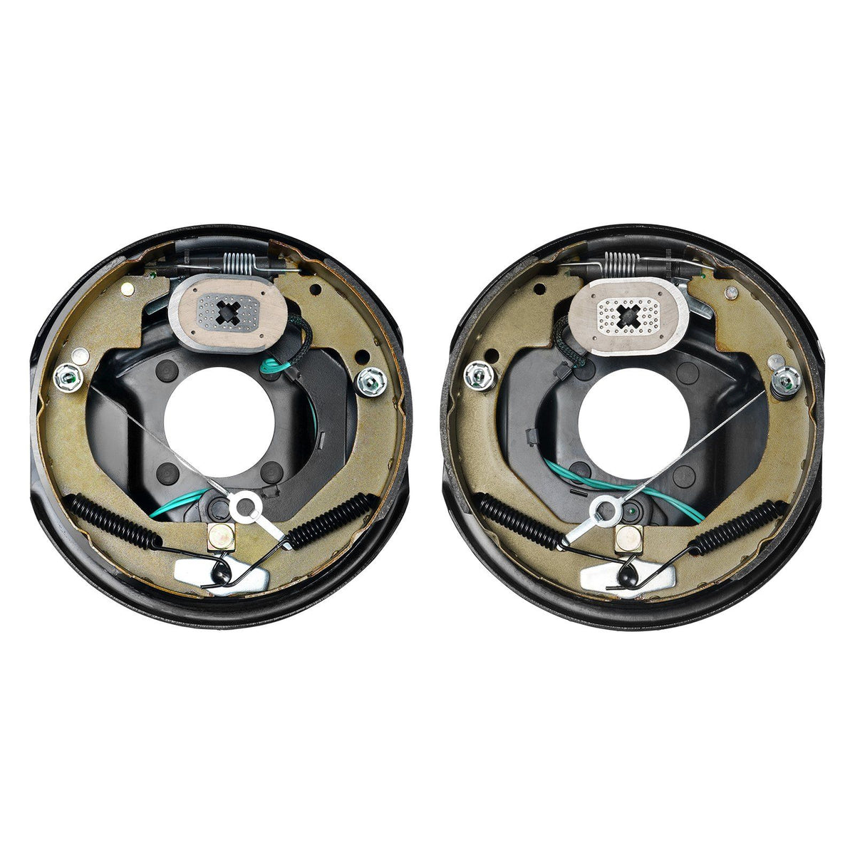 VEVOR Electric Trailer Brake Assembly, 10'' x 2.25'', 1 Pair Self-Adjusting Electric Brakes Kit for 3500 lbs Axle, 4-Hole Mounti