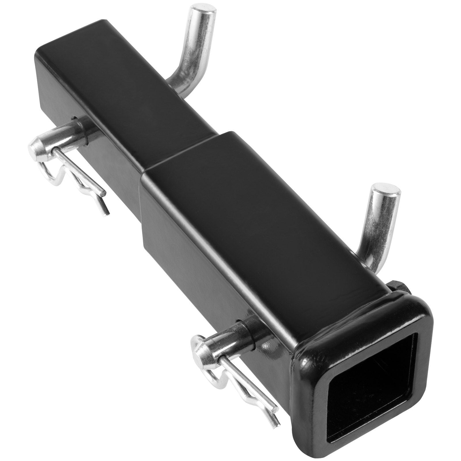 VEVOR Trailer Hitch Extender, Fits for 2'' Receiver Hitch Adapter, Trailer Hitch Extension Tube Extender, 7'' Extension Length, 