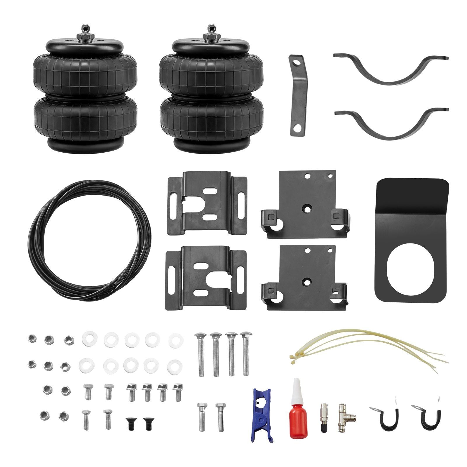 VEVOR Air Bag Suspension Kit, Air Springs Suspension Bag Kit Compatible with 2001-2010 Chevrolet Silverado 2500/3500HD and GMC S