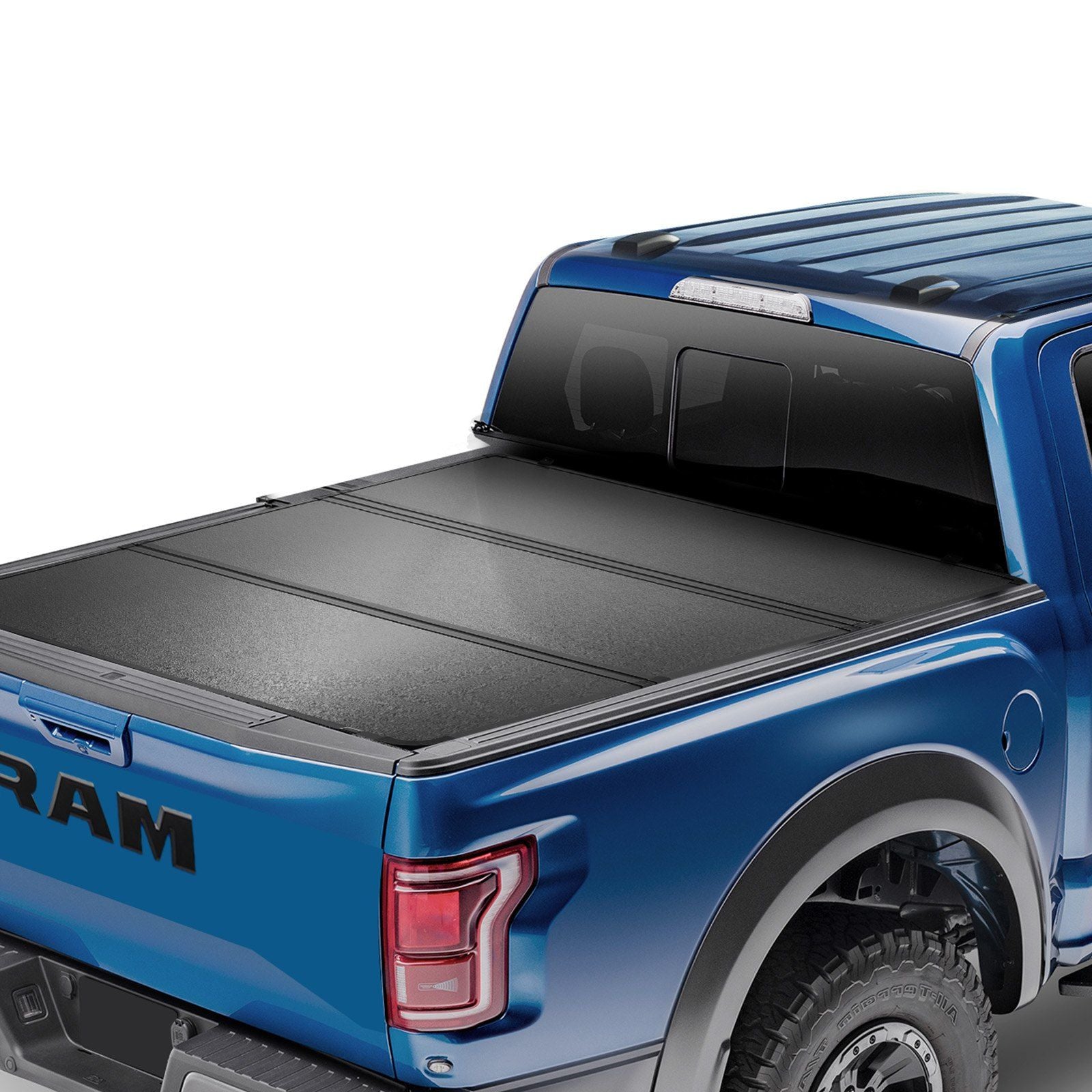 VEVOR Tri-Fold Truck Bed Tonneau Cover, Compatible with 2015-2024 Ford F-150, 6.5' (79'') Bed, Only Fit 6.5' x 5.4' (79'' x 65.2