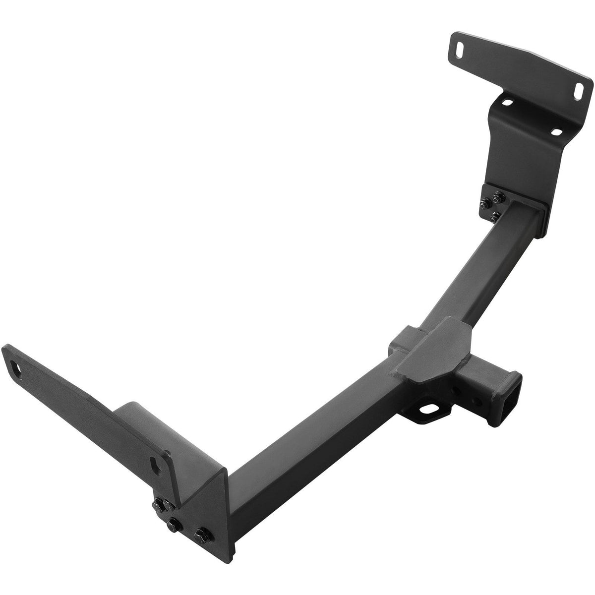 VEVOR Class 3 Trailer Hitch, 2-Inch Receiver, Q455B Steel Tube Frame, Compatible with 2019-2023 Toyota RAV4, 6000 lbs, Multi-Fit