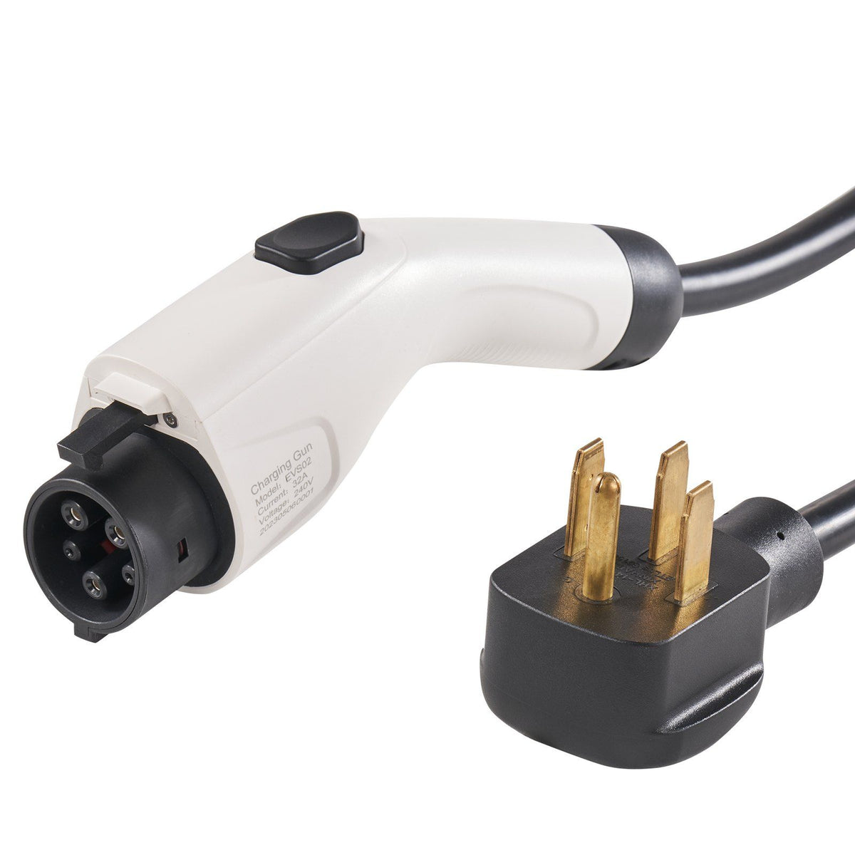 VEVOR Level 2 Portable EV Charger, 32 Amp 240V, Electric Vehicle Charger with 28 ft Charging Cable NEMA 14-50P Plug, 16/20/24/32