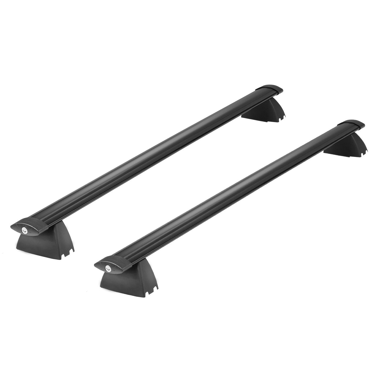 VEVOR Roof Rack Cross Bars, Compatible with 2011-2021 Jeep Grand Cherokee with Grooved Side Rails, 200lbs Load Capacity, Aluminu