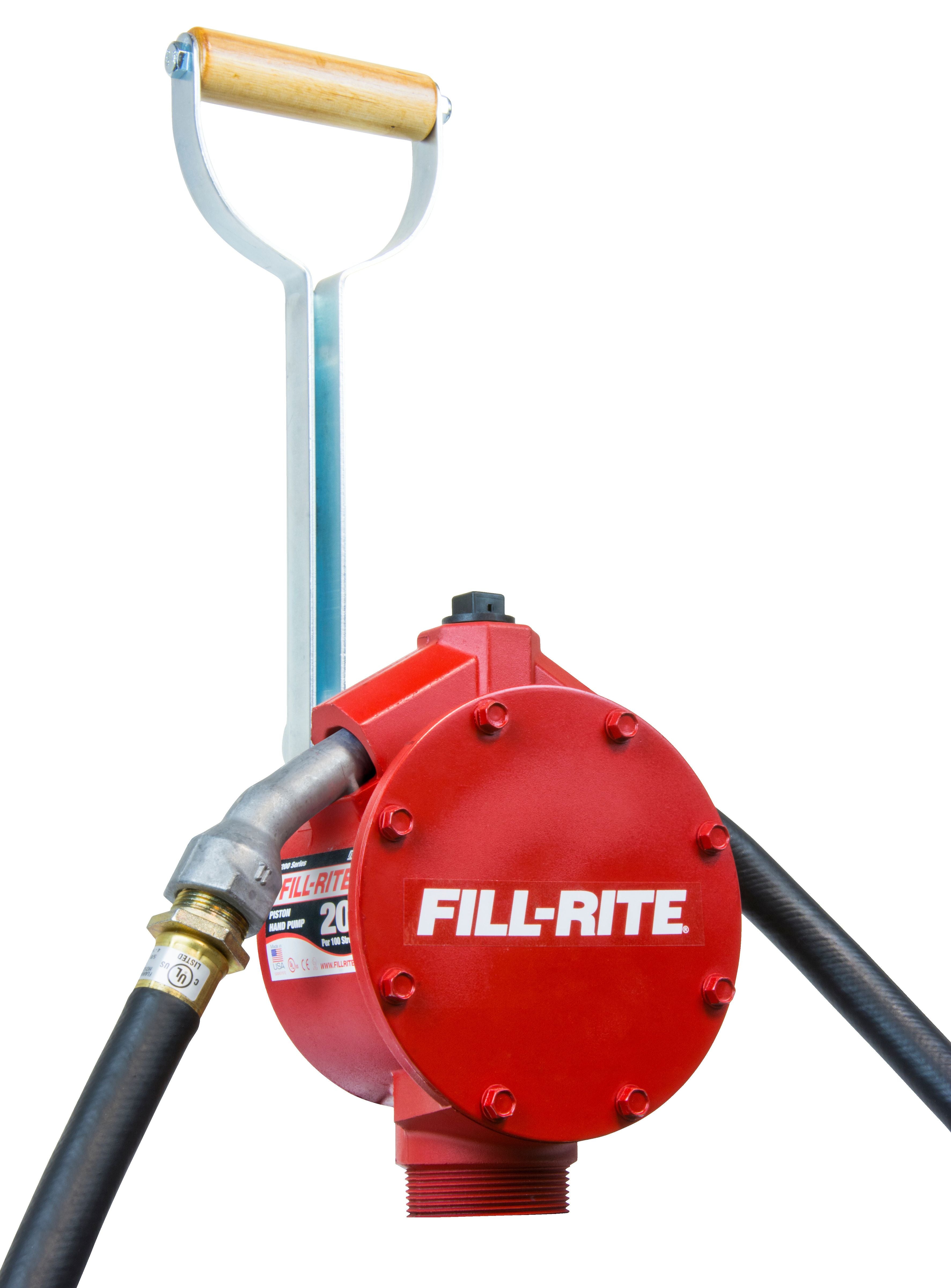 FillRite FR152 Piston Hand Pump with Hose & Nozzle Spout(D0102HPDPQU.)