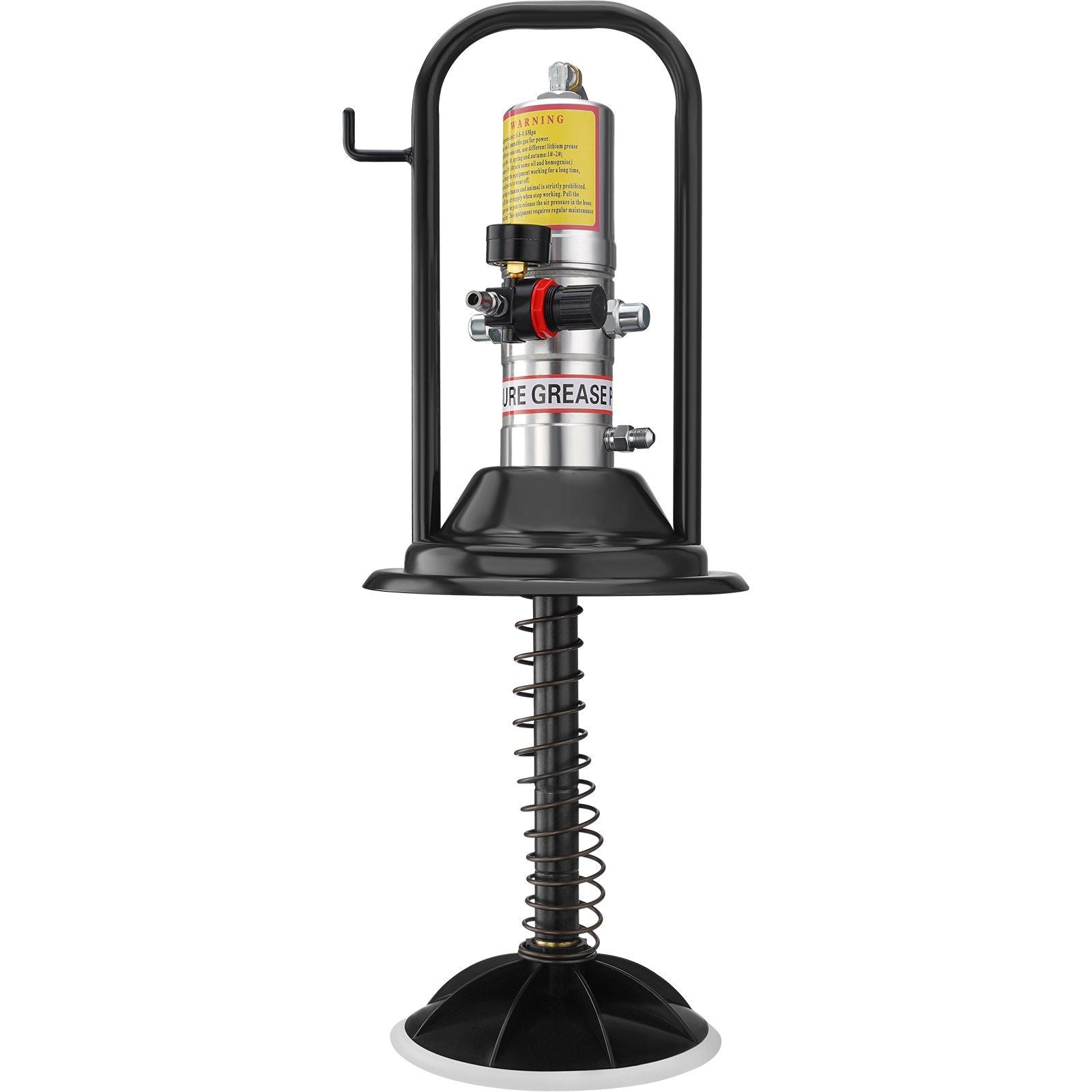 Grease Pump, 50:1 Pressure Ratio Air Operated Grease Pump with 13 ft High Pressure Hose and Grease Gun, Pneumatic Grease Pump wi